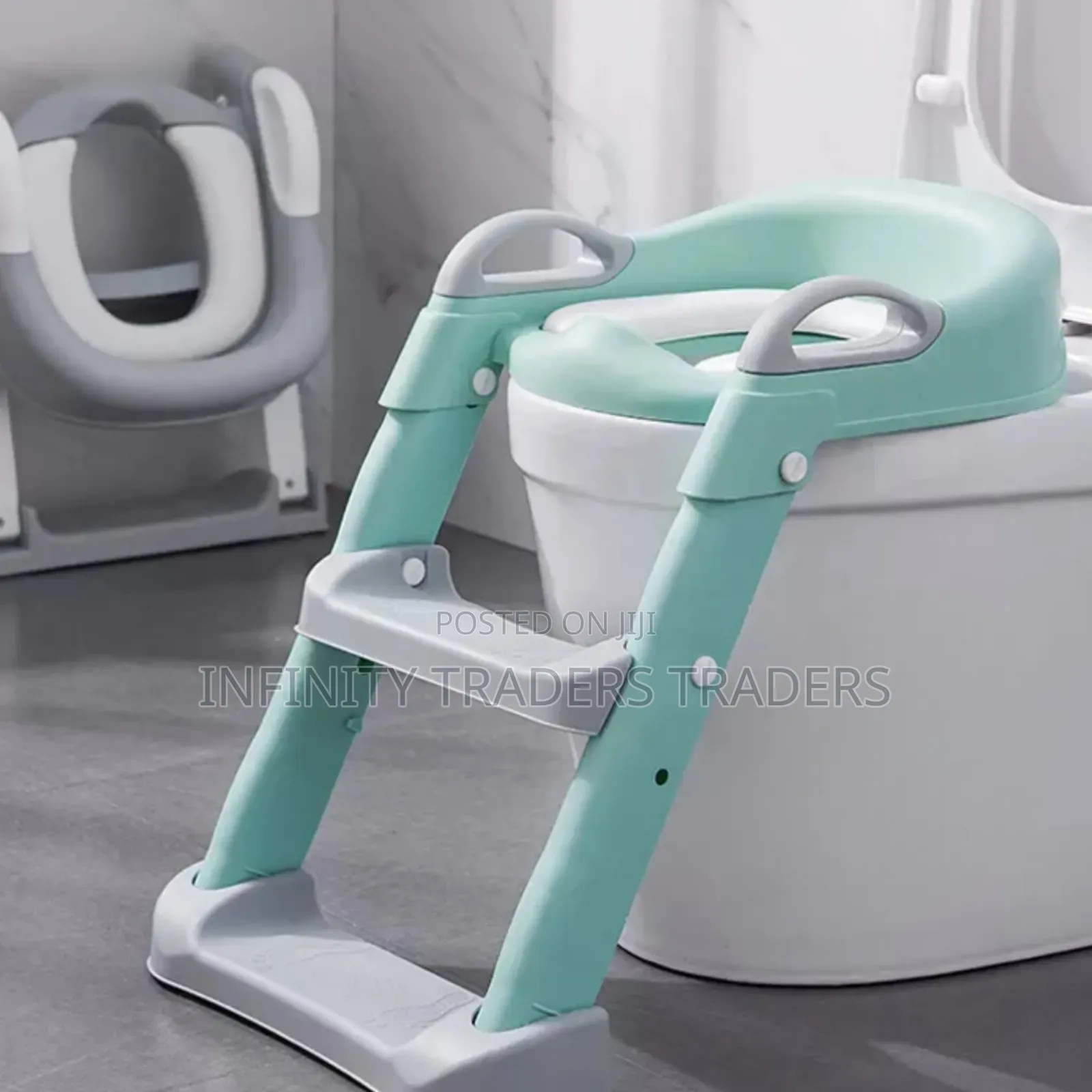 2 In 1 Toilet Ladder