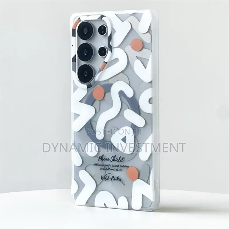 Samsung Galaxy S26 Ultra Magsafe Magnetic Graffiti Luxury Case Cover