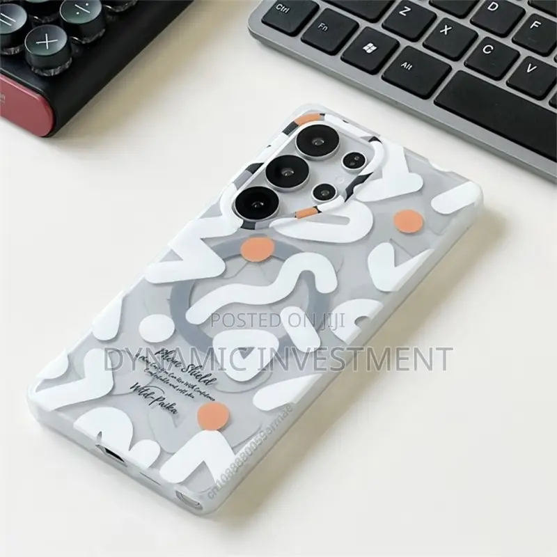 Samsung Galaxy S26 Ultra Magsafe Magnetic Graffiti Luxury Case Cover