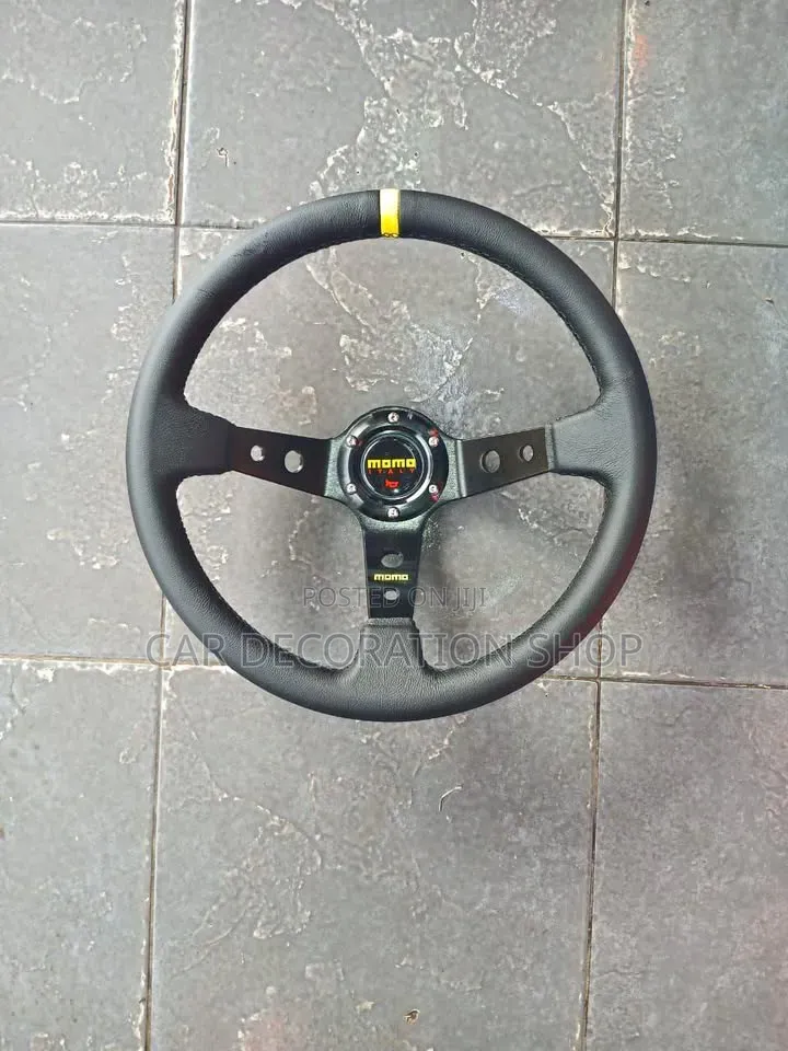 Momo Style Racing Deep Dish Cone Structure Rally Steering