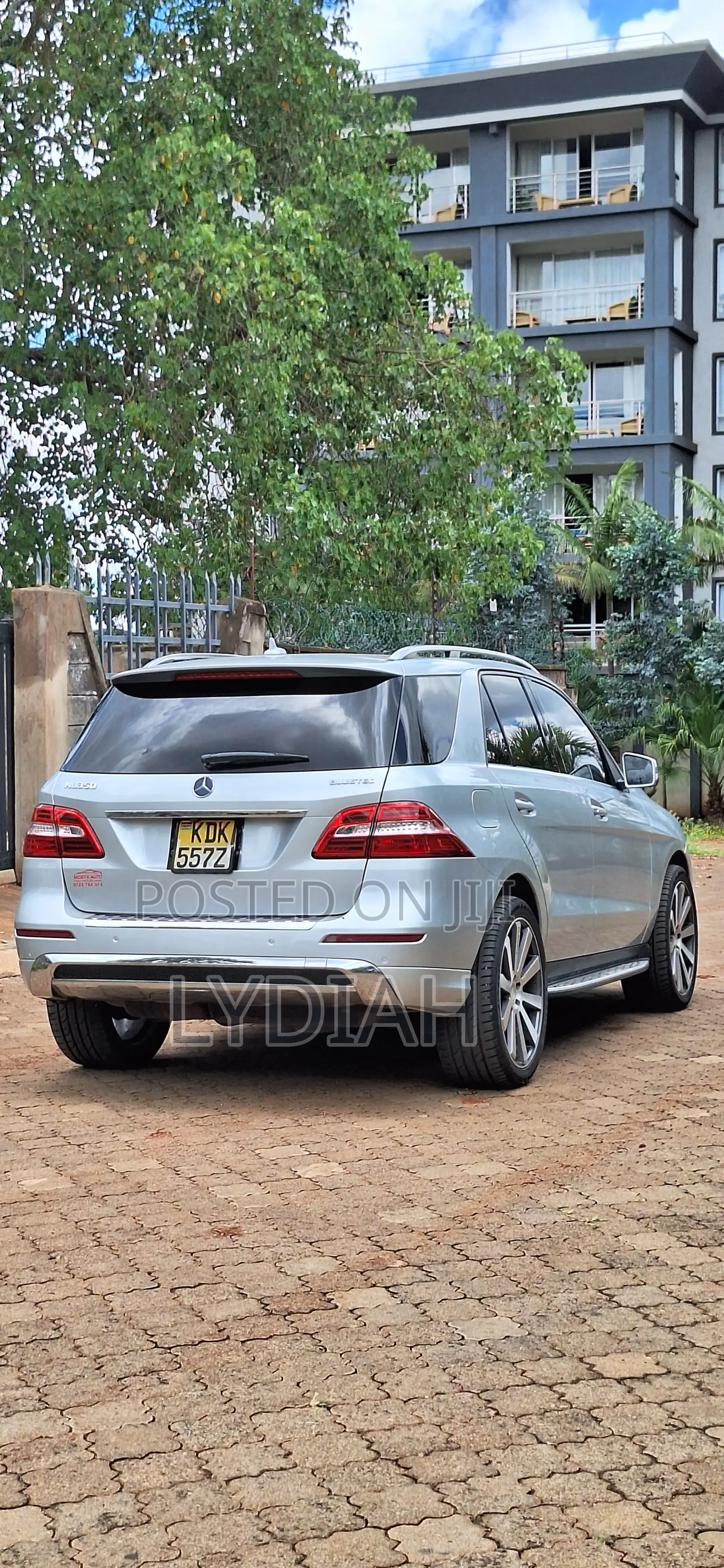 Mercedes-Benz M Class 2014 Silver