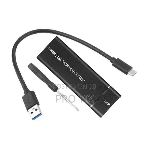 M.2 SSD External Case Nvme Sata 2-in-1 Usb Enclosure