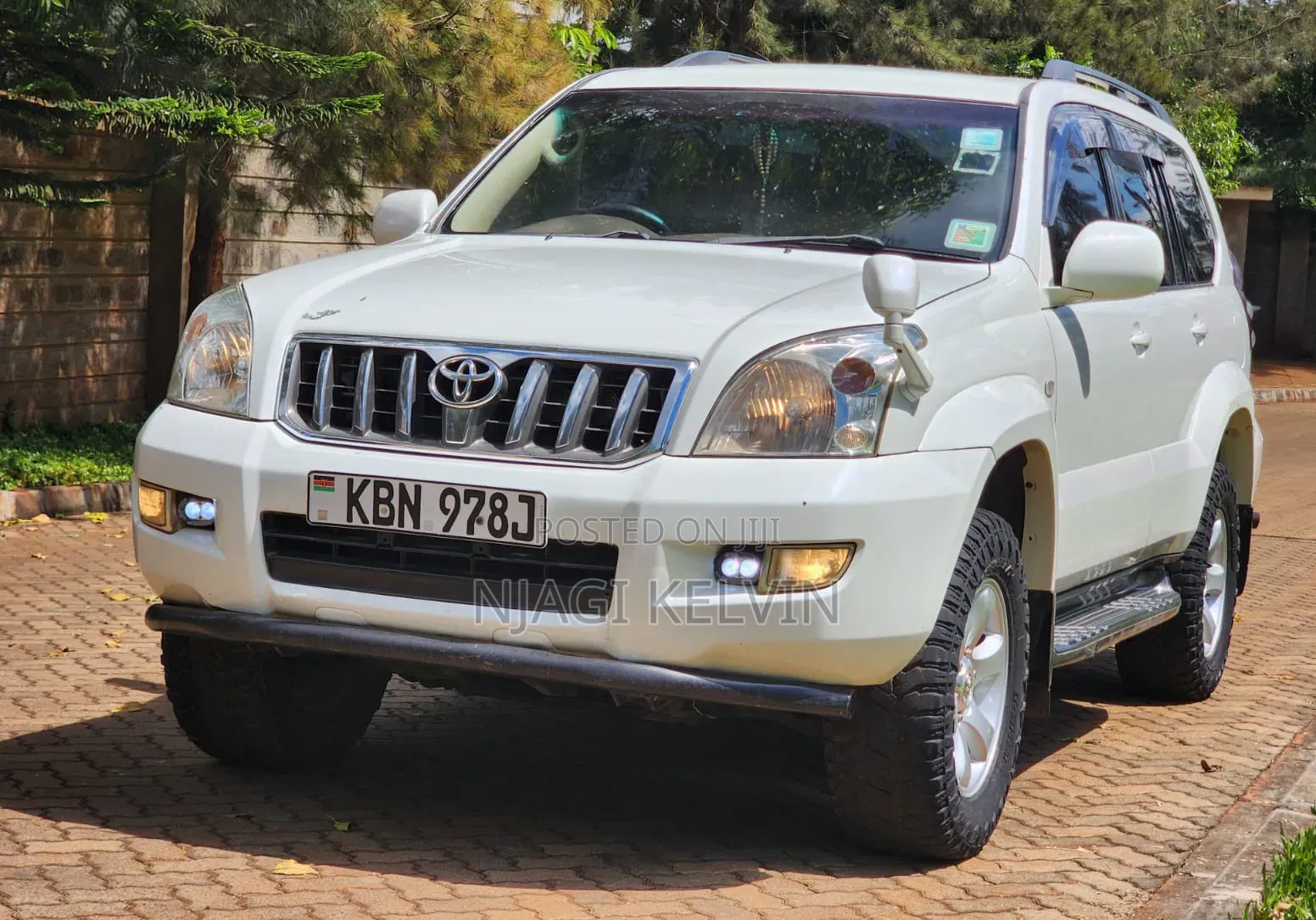 Toyota Land Cruiser Prado 3.4 5dr 2004 White
