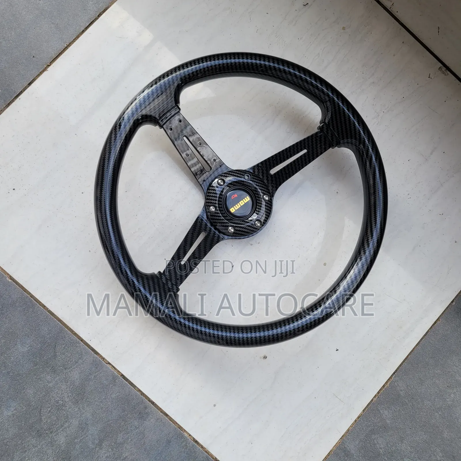 Momo Carbon Fiber Car Steering Wheel