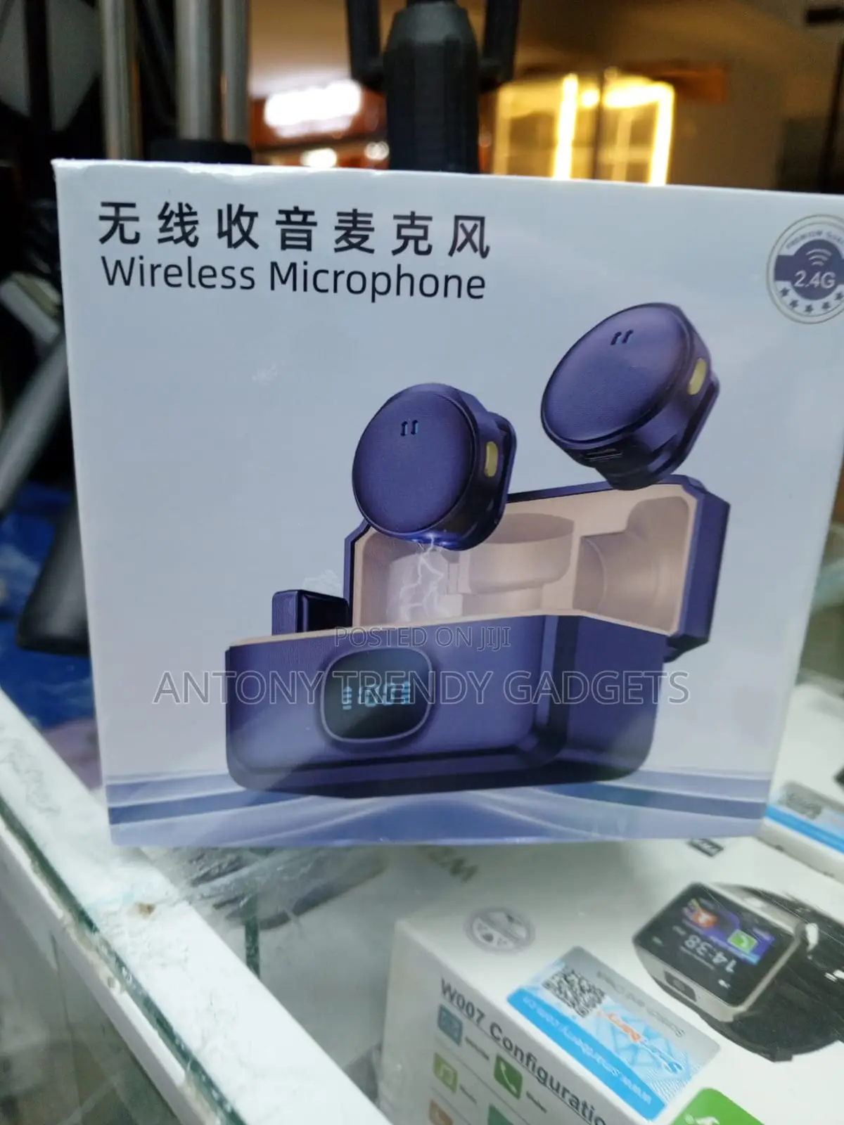 Q8 Lavalier Mic Set Magnetic Clip Noise Reduction Vlog