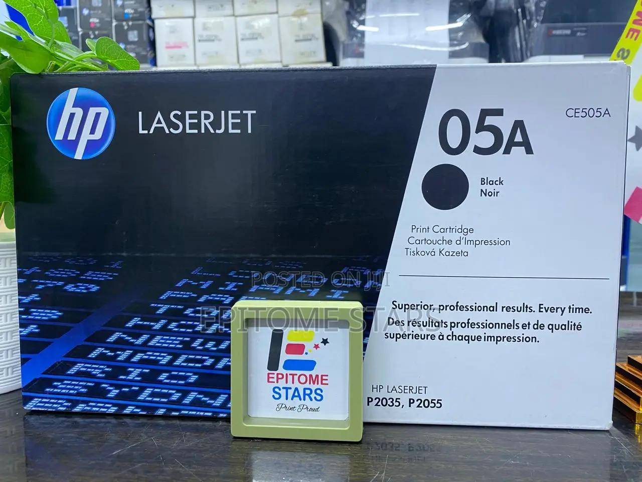 (Ce505a) Original Hp 05a Black Laserjet Toner Cartridge