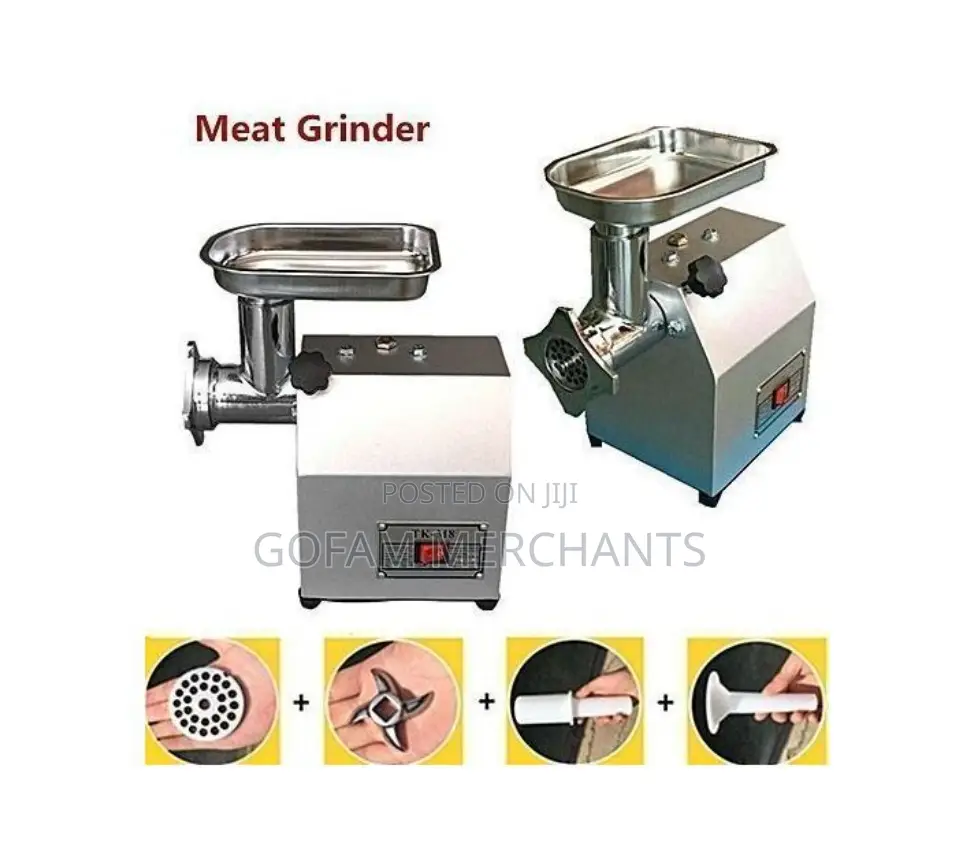 Heavy Duty Electric Meat Mincer Tk-M12 – Stainless Steel Meat Grinder