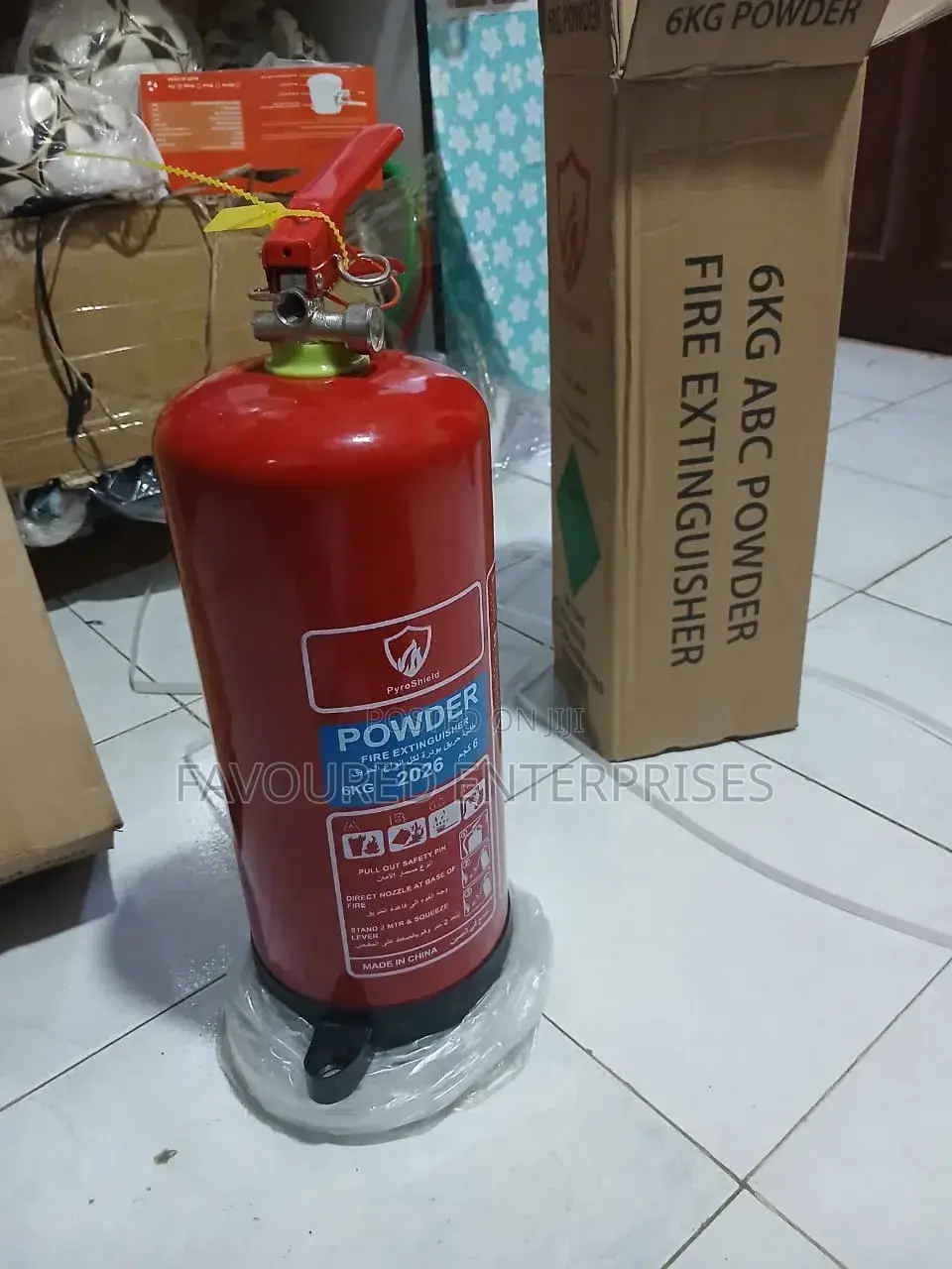 6kg Dry Powder Extinguisher