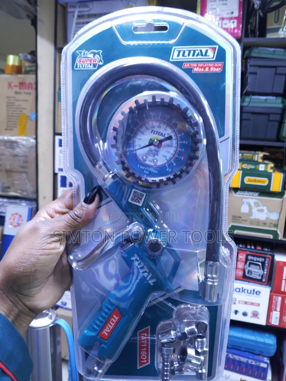 Total Air Tire Inflating Gun