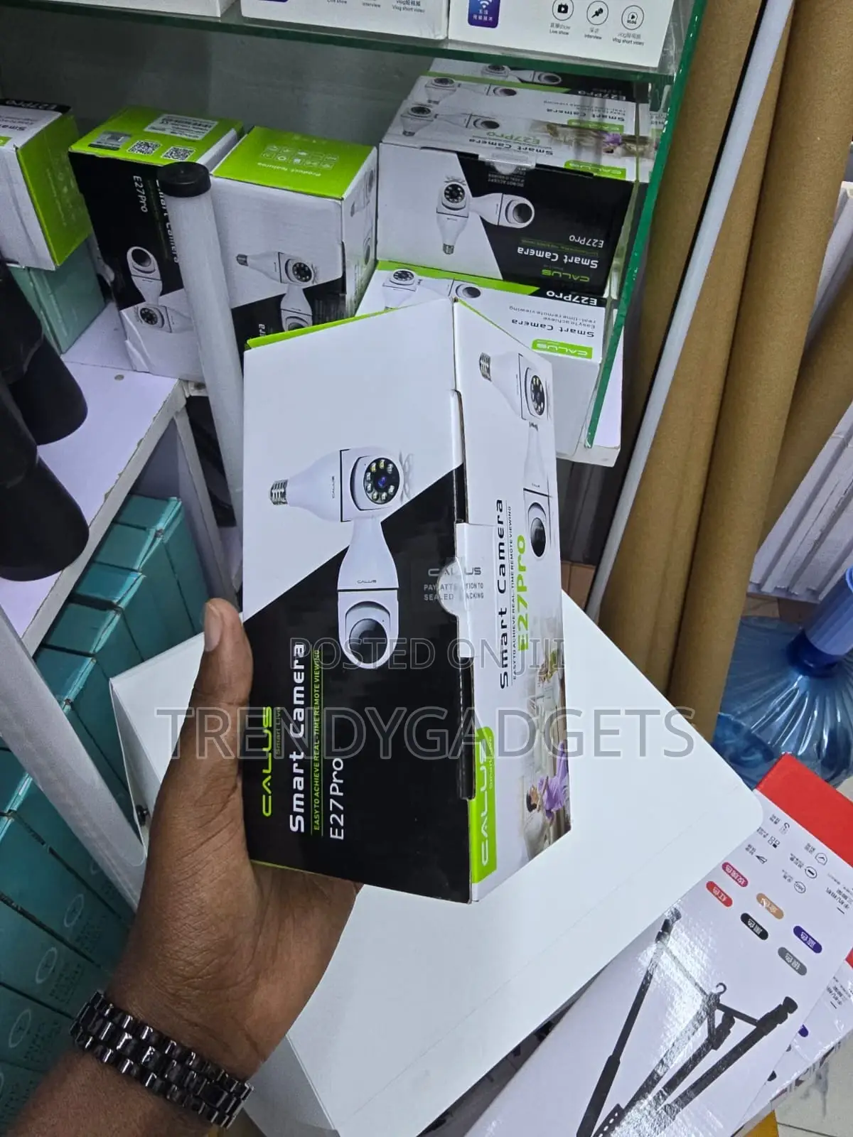 Calus E27 Pro Smart Bulb Security Camera, Bulb CCTV Camera