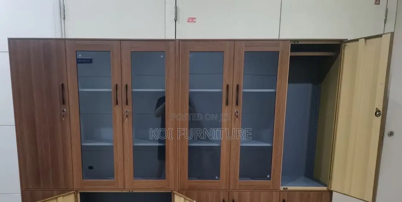 Office Cabinet; Premium Executive Office Cabinet With Three Doors