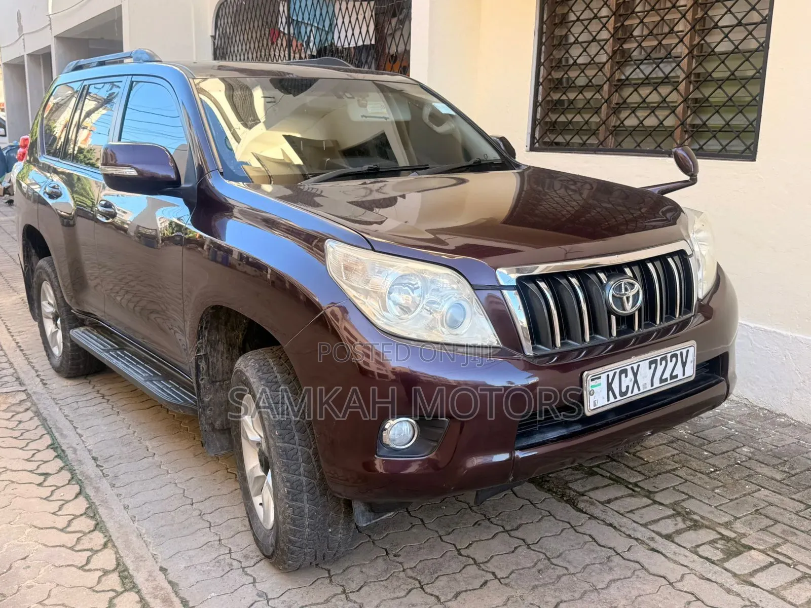 Toyota Land Cruiser Prado 2013 Maroon