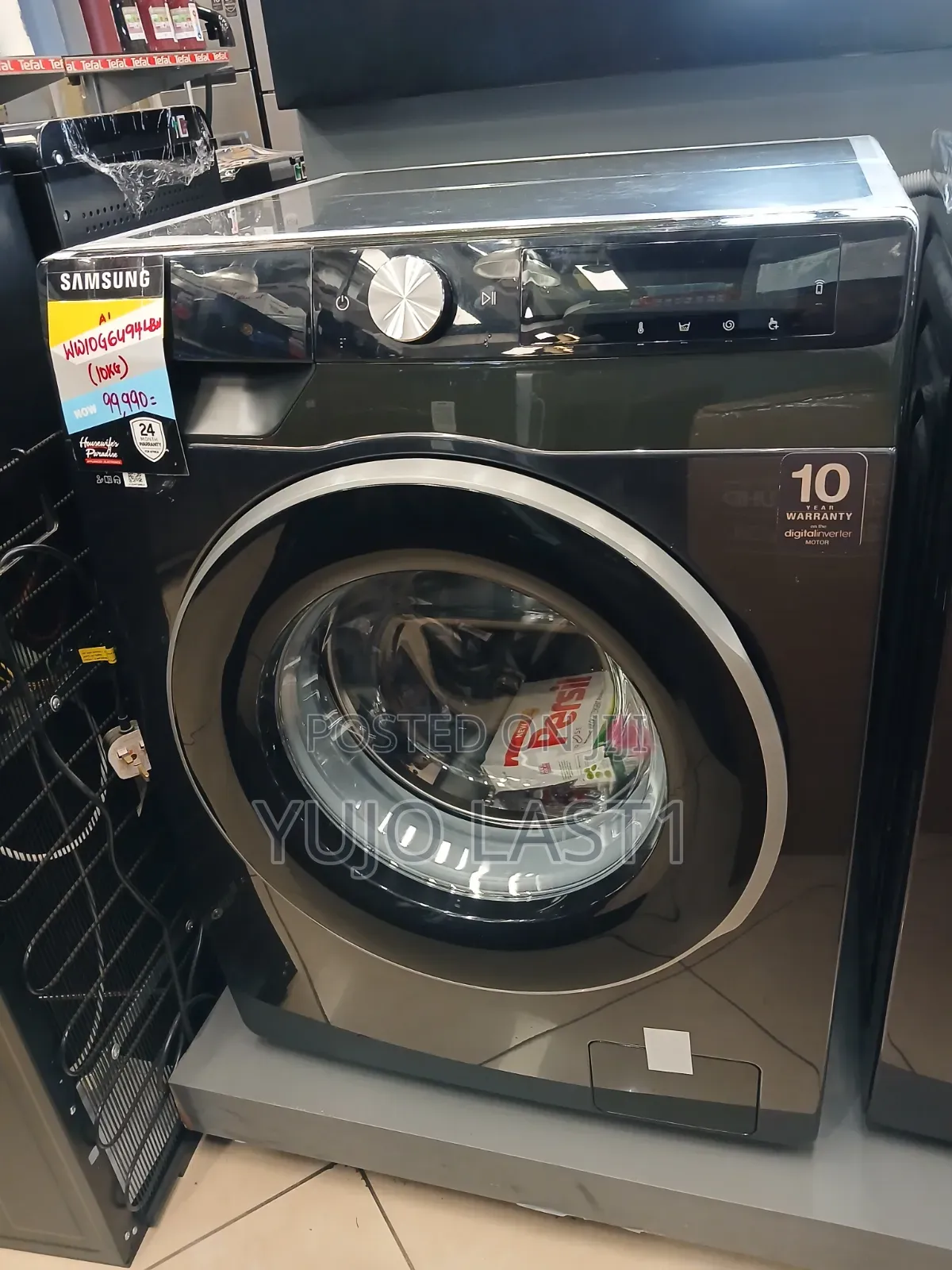 Samsung Washing Machine, Ront Load Washer, Inverter Motor,