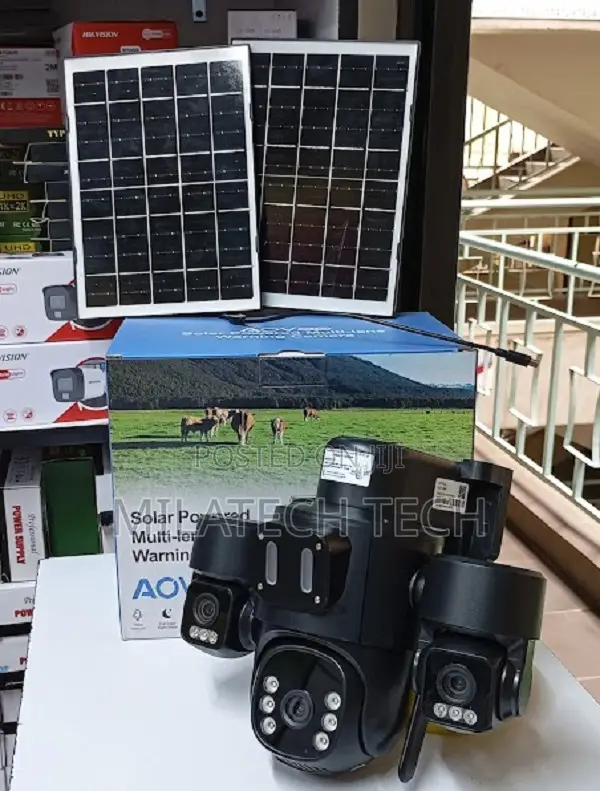 V380pro Mobile View 4g Solar Tripple Lens New Brand