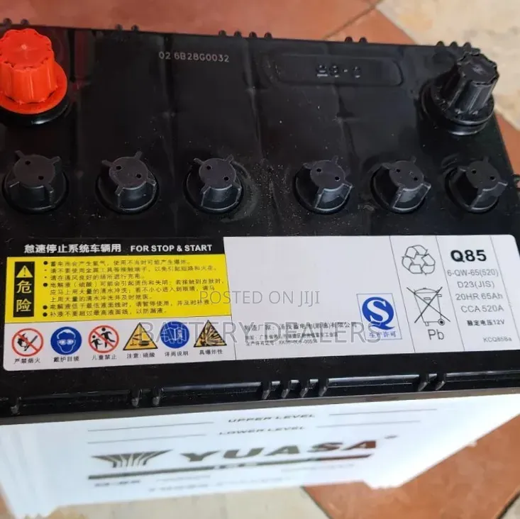 Yuasa Car Battery Q85 Efb, Start Stop