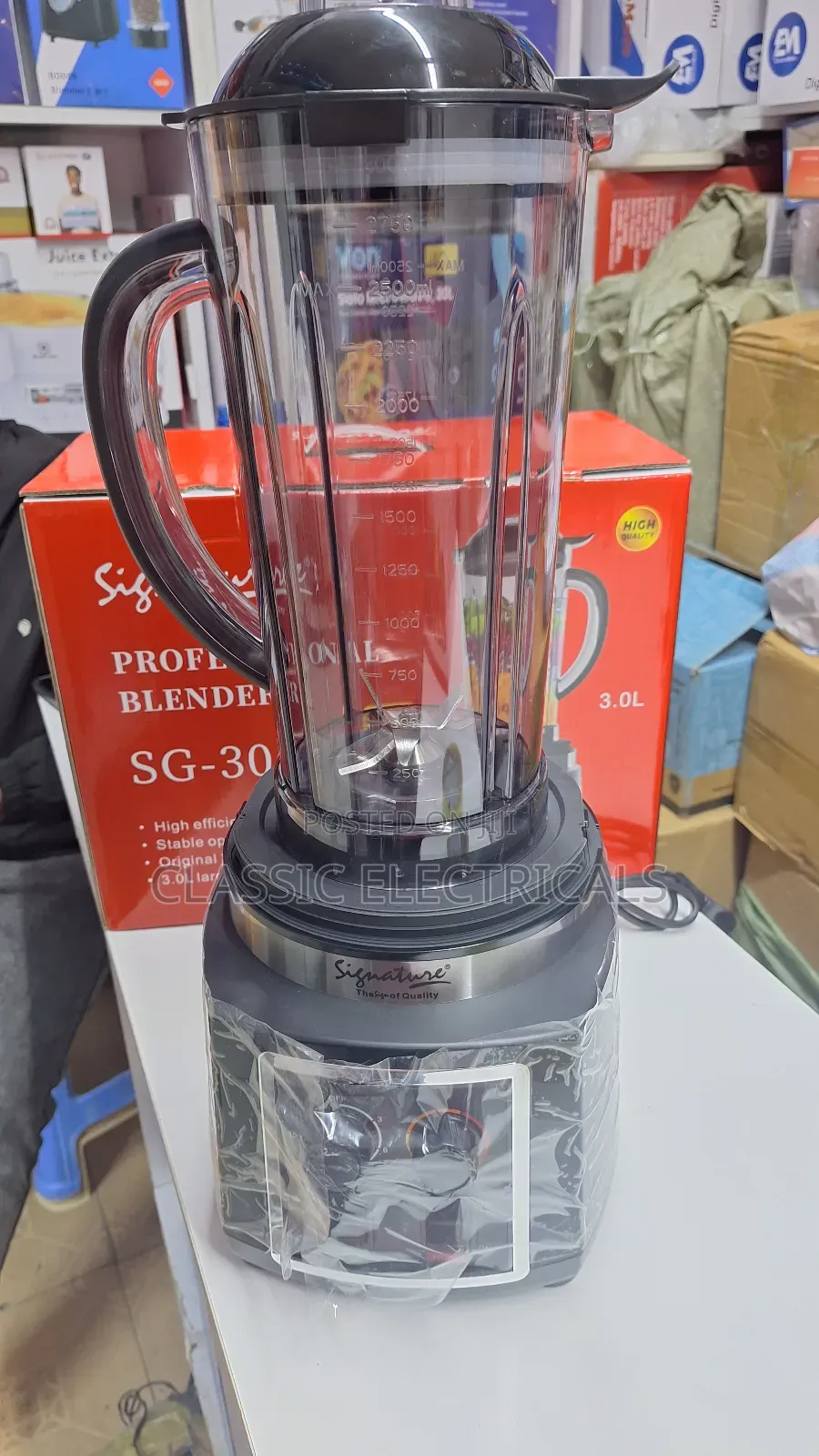 3litres Jug Signature Commercial Blender at Sh9499