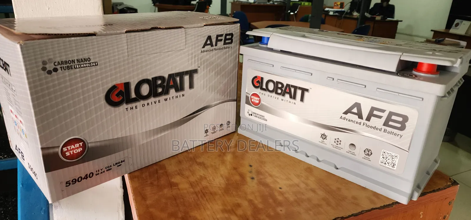 Globatt Car Battery Din 80afb Start Stop