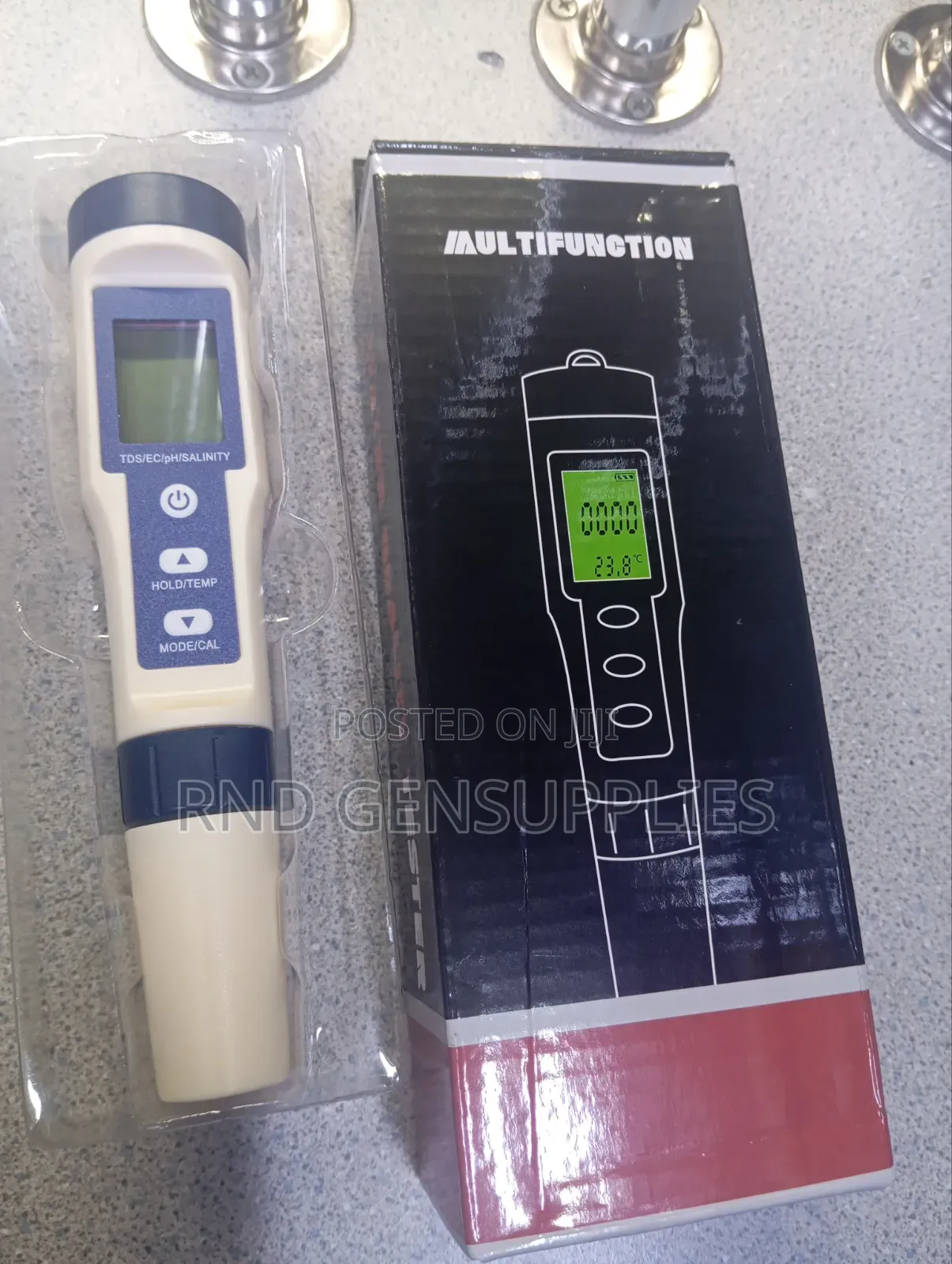 5 in 1 TDS Ec Ph Salinity Temp Quality Water Tester