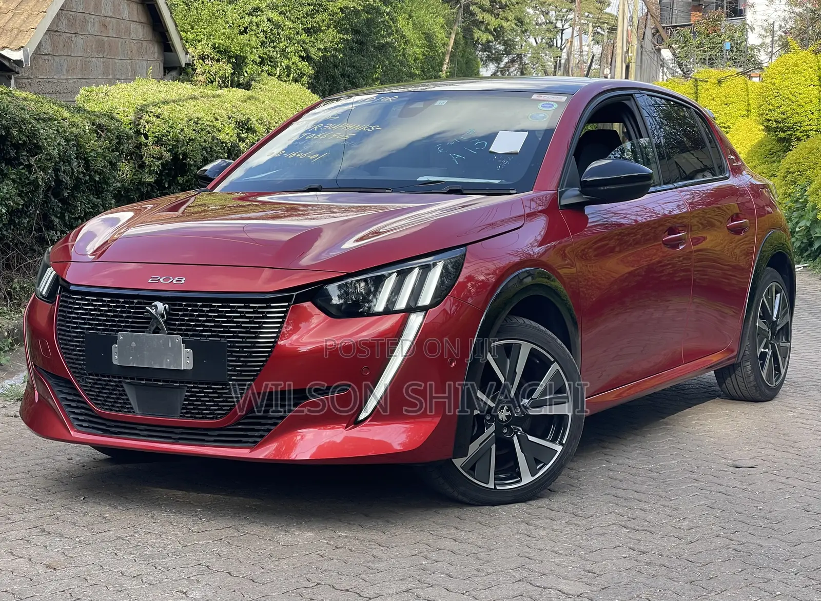 Peugeot 208 2020 Red