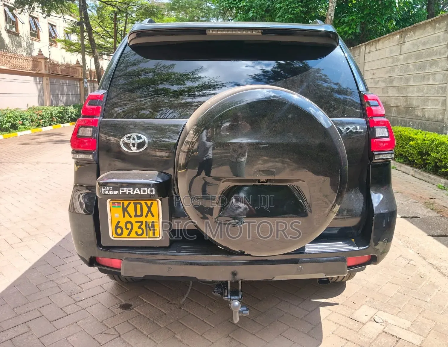 Toyota Land Cruiser Prado 2016 Matt Black