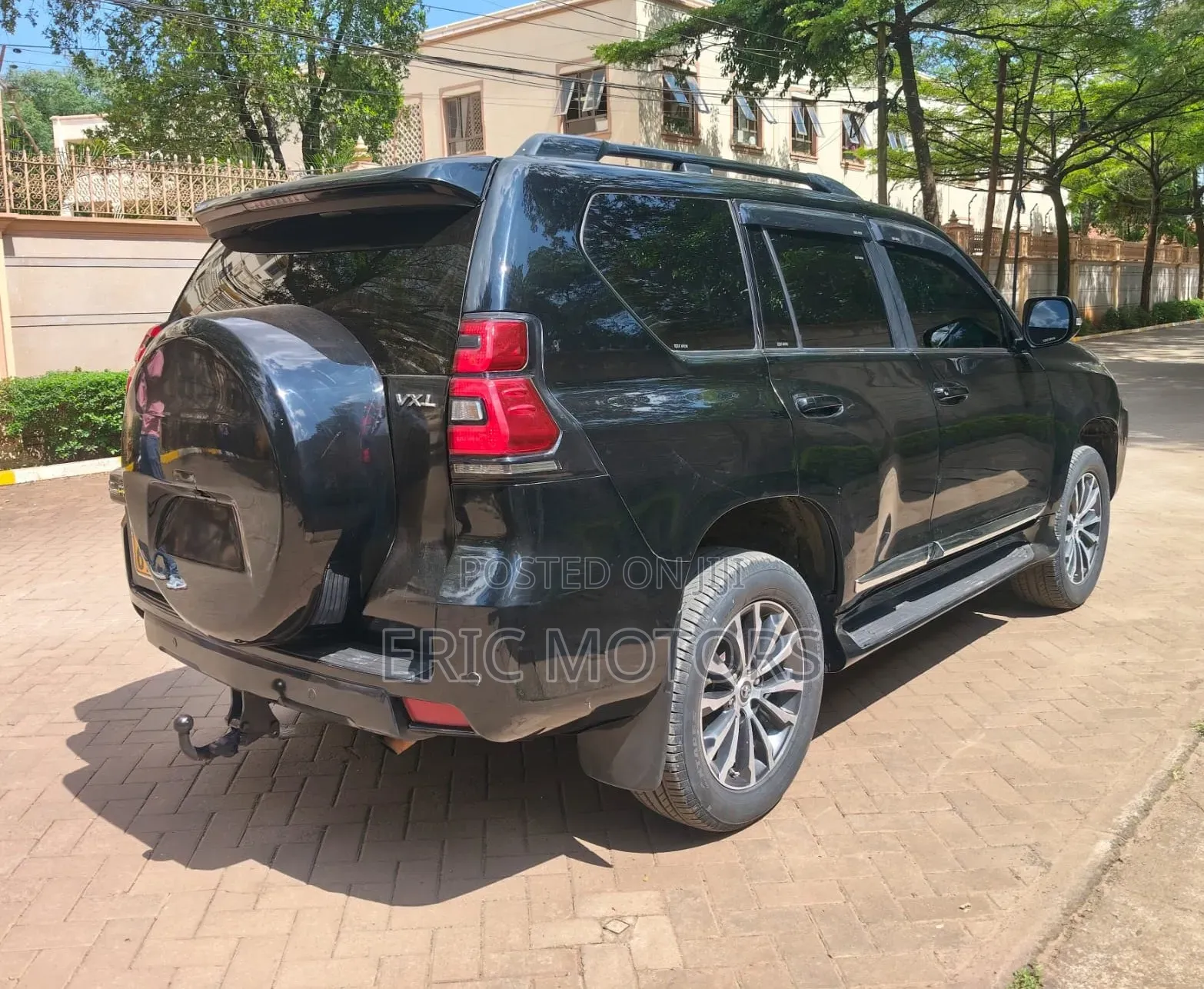 Toyota Land Cruiser Prado 2016 Matt Black