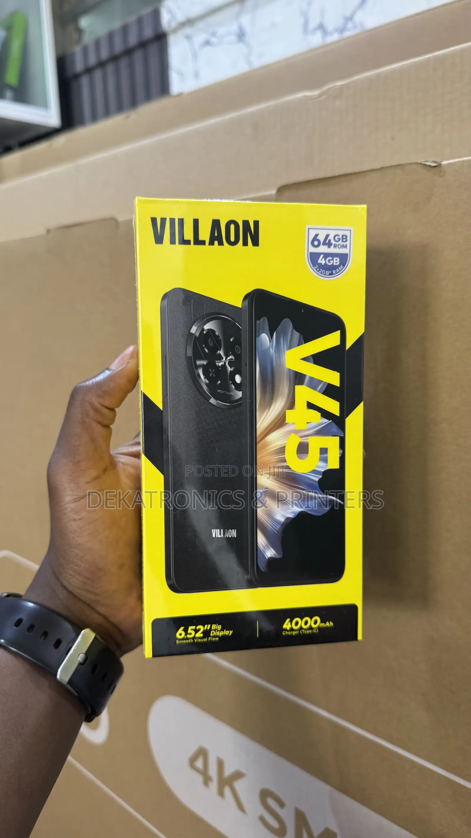 New Villaon V40s 64 GB Black