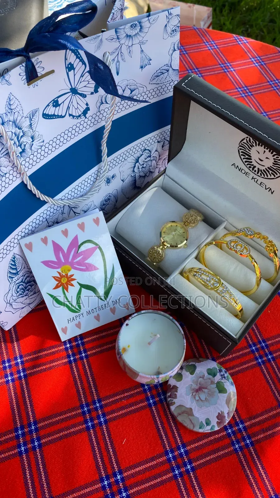Ande Klevn and Scented Candle Mother's Day Gift Set