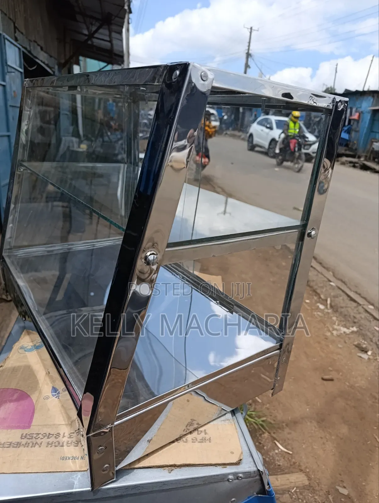 Charcoal Stainless Steel Food Warmers and Display Cabinet Warmers