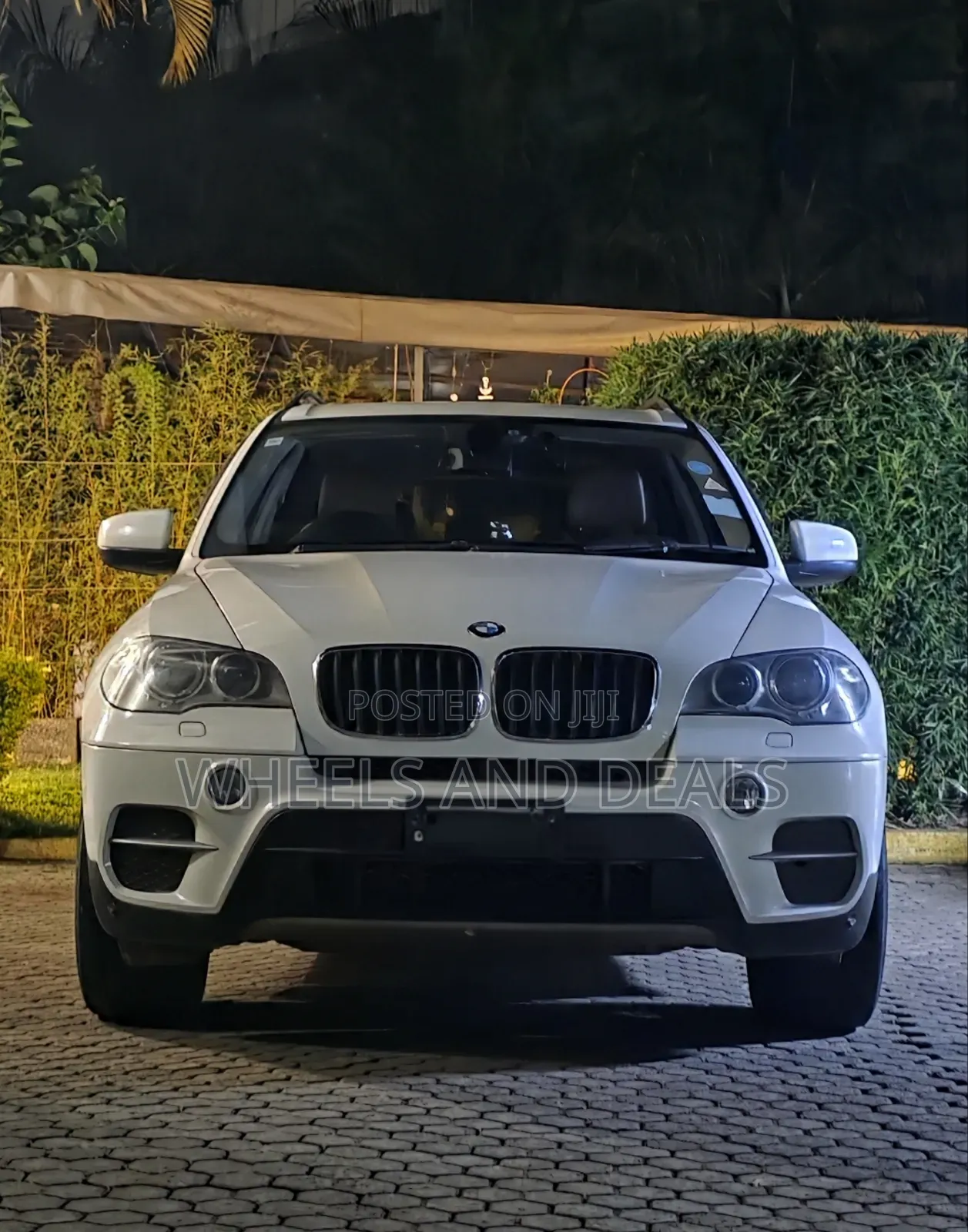 BMW X5 xDrive35d AWD (3.0L 6cyl 6A) 2011 White