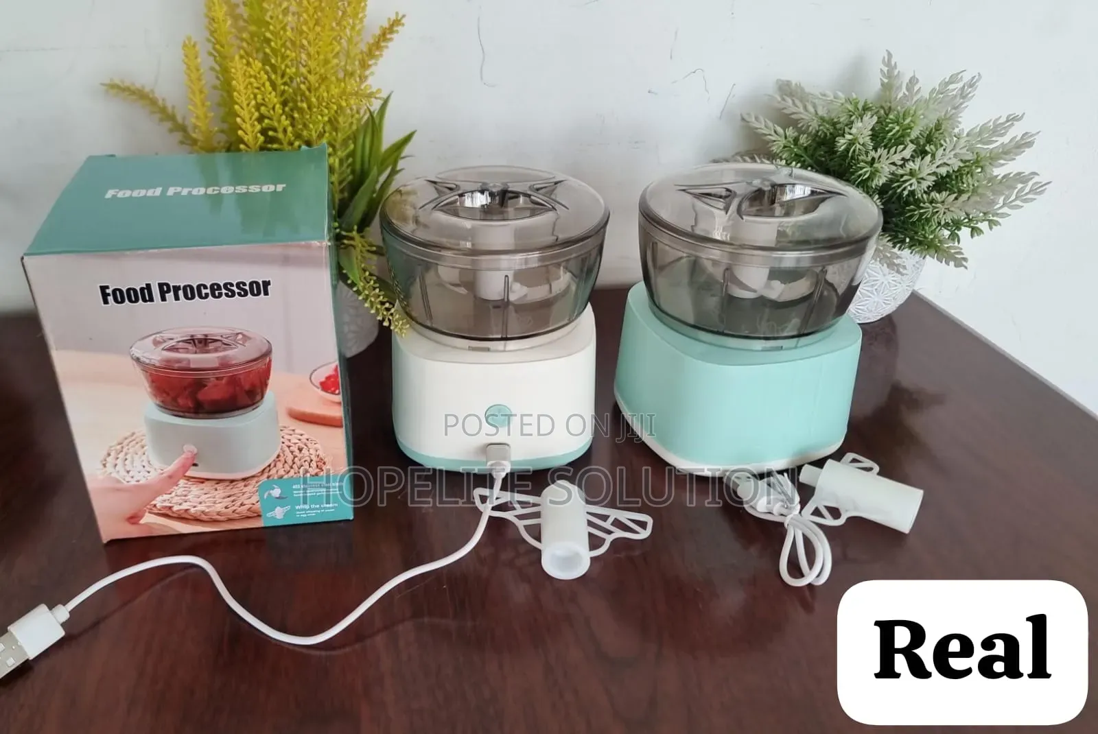 *New Arfood Processor Rechargable 2in1 Chopper