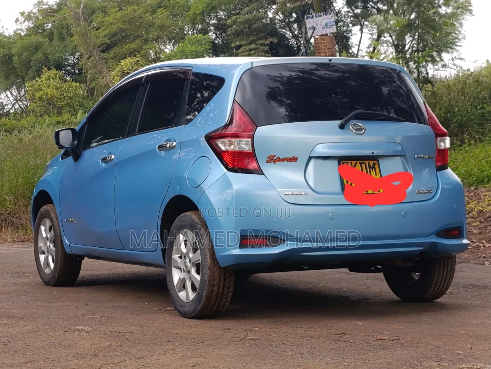 Nissan Note 2017 Blue