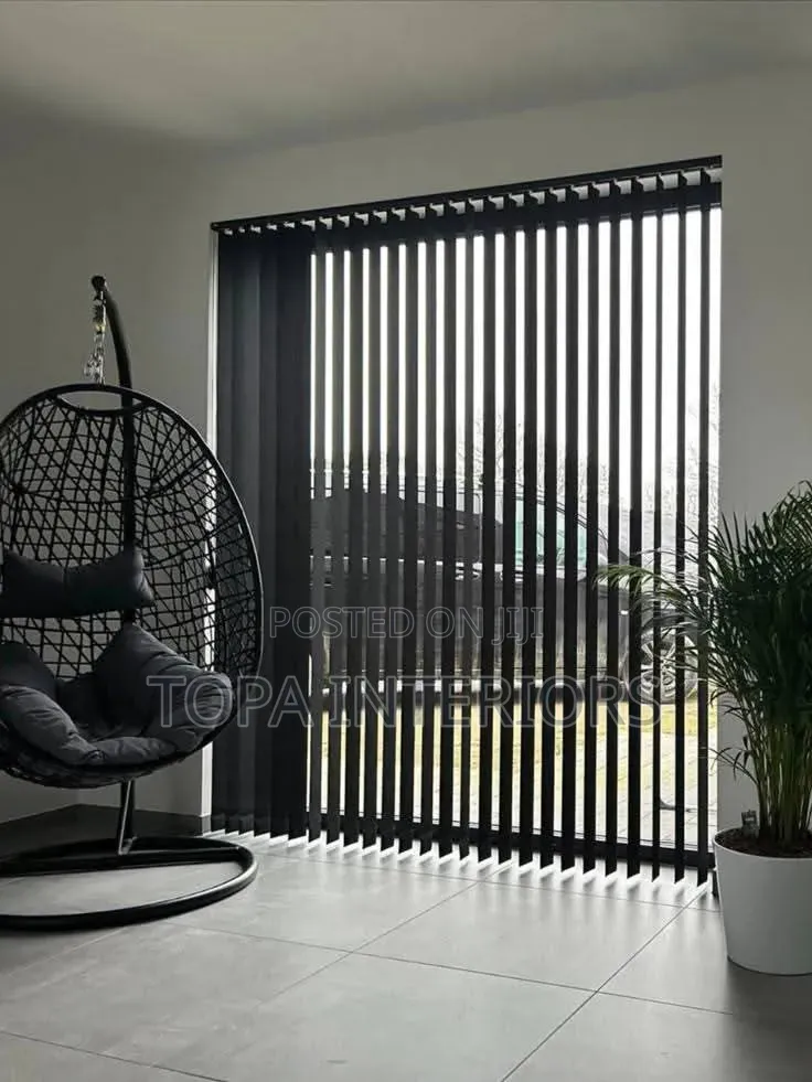 Supply and Installation of Vertical Office Window Curtain Blinds