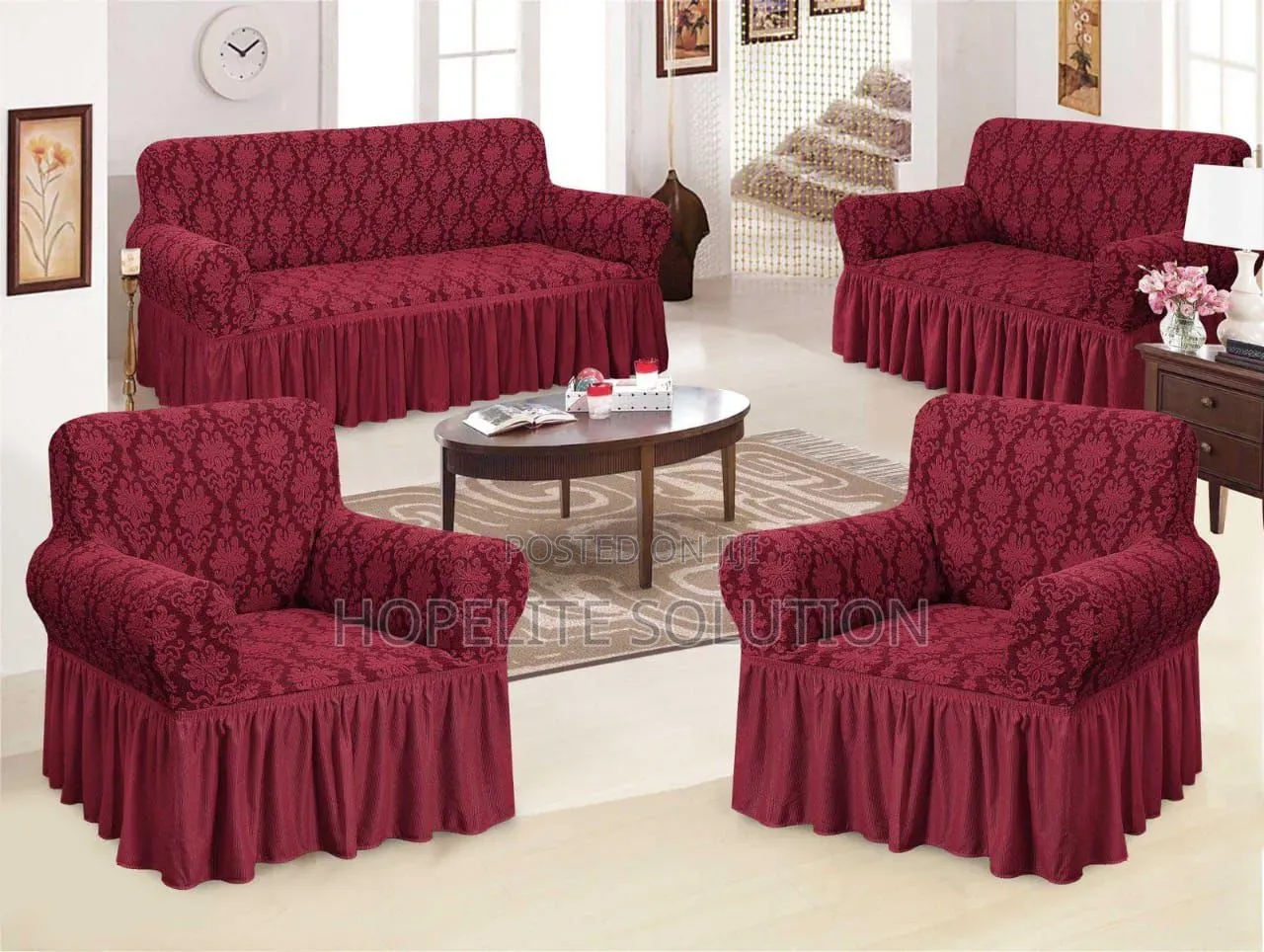 Jacquard Bubble Sofa Cover
