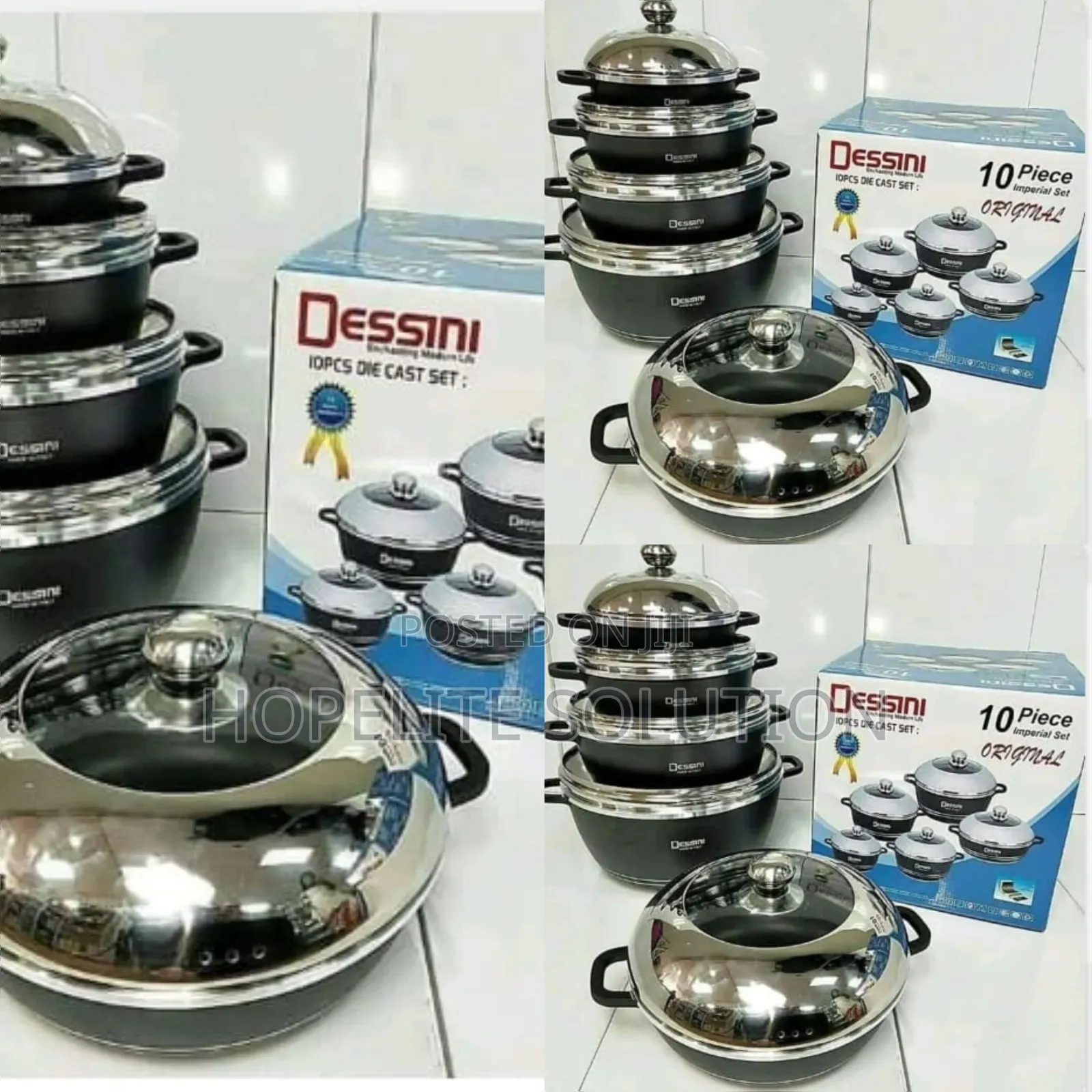 10pcs Dessin Cookware Set