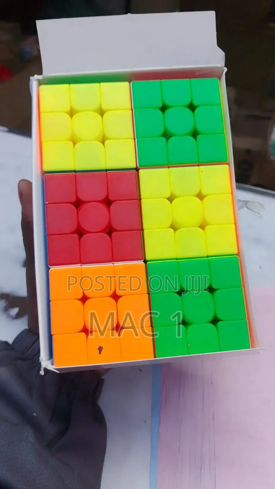 3 by 3 Magic Rubiks Cube Fast Moving