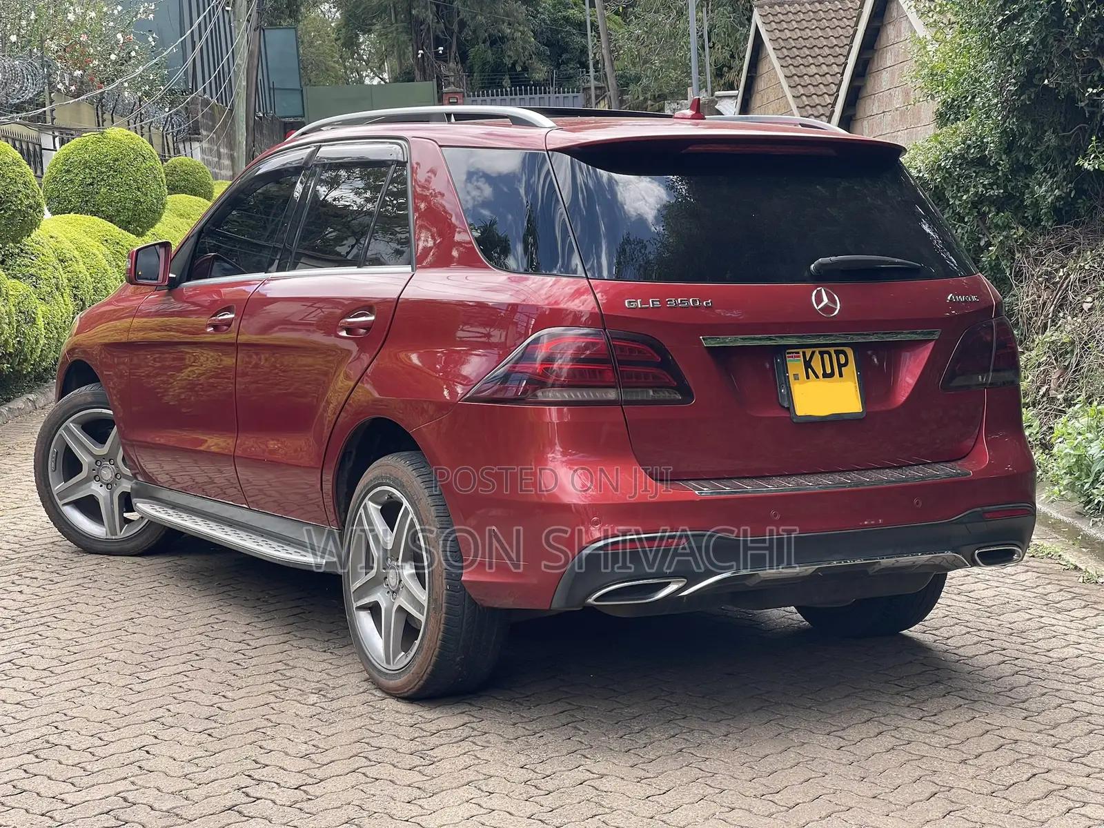 Mercedes-Benz GLE-Class 2016 Red