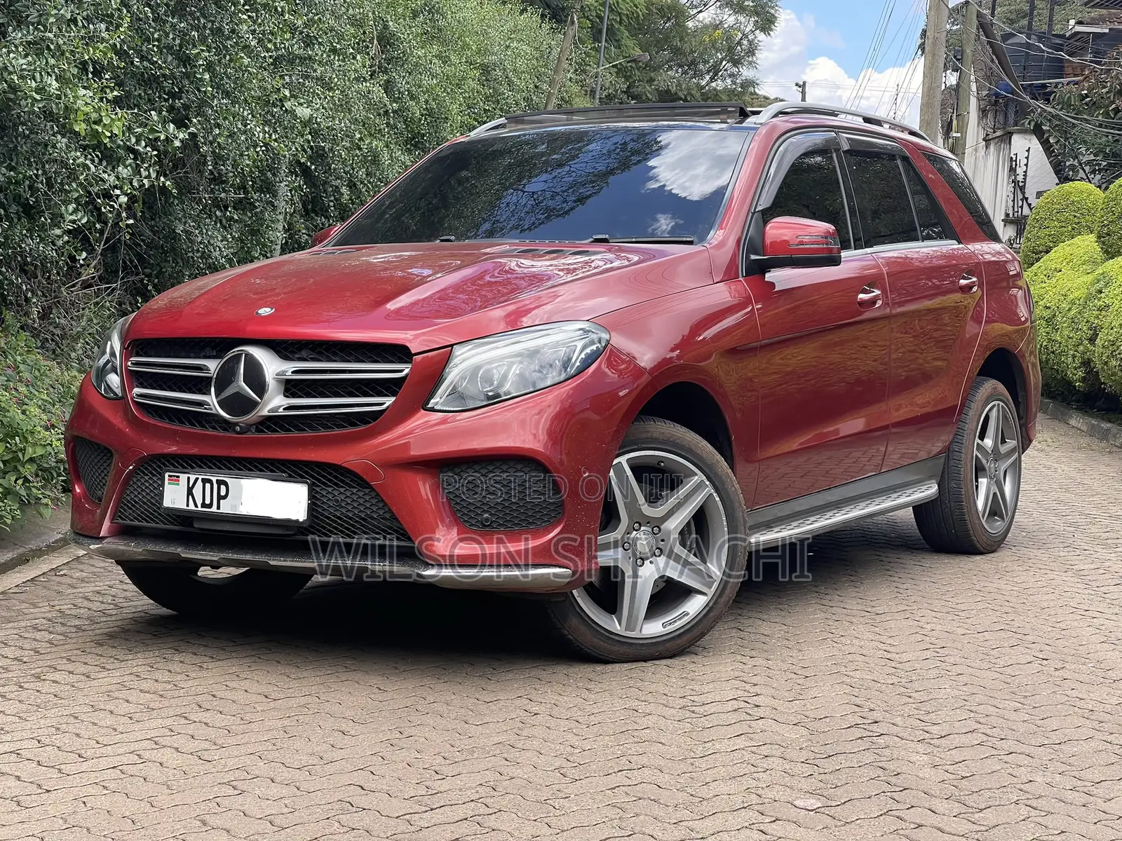 Mercedes-Benz GLE-Class 2016 Red