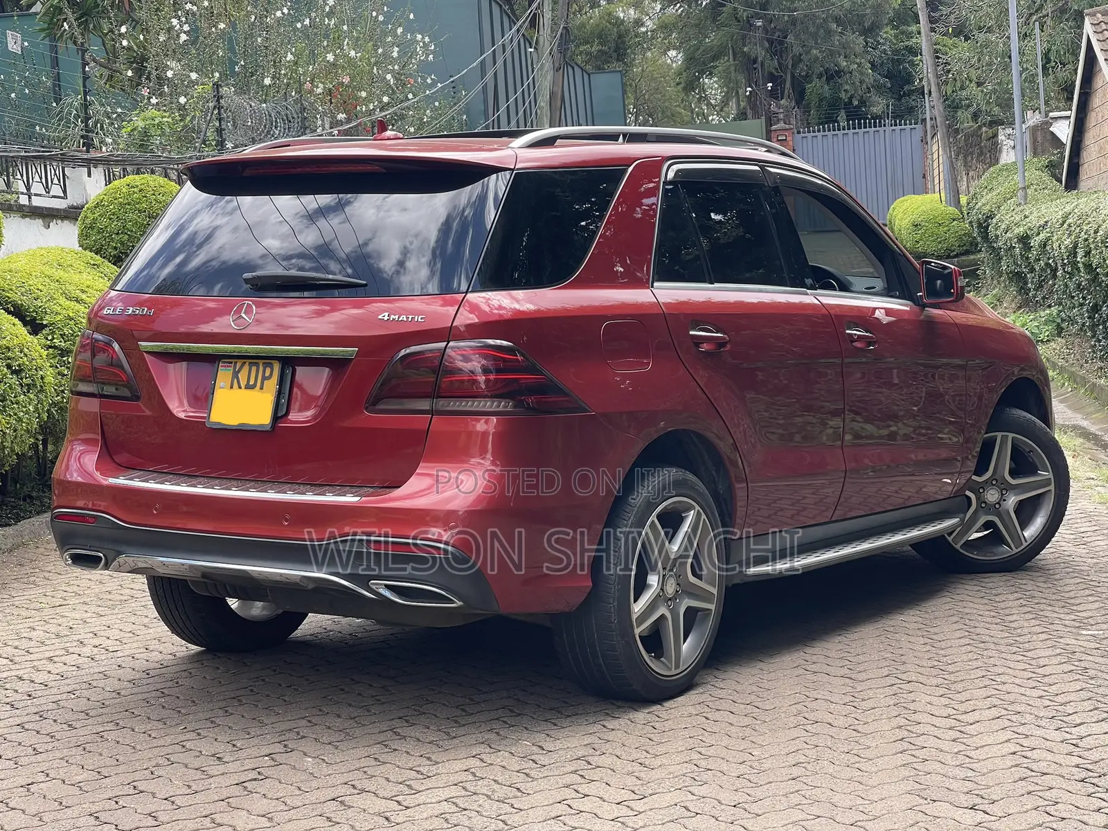 Mercedes-Benz GLE-Class 2016 Red