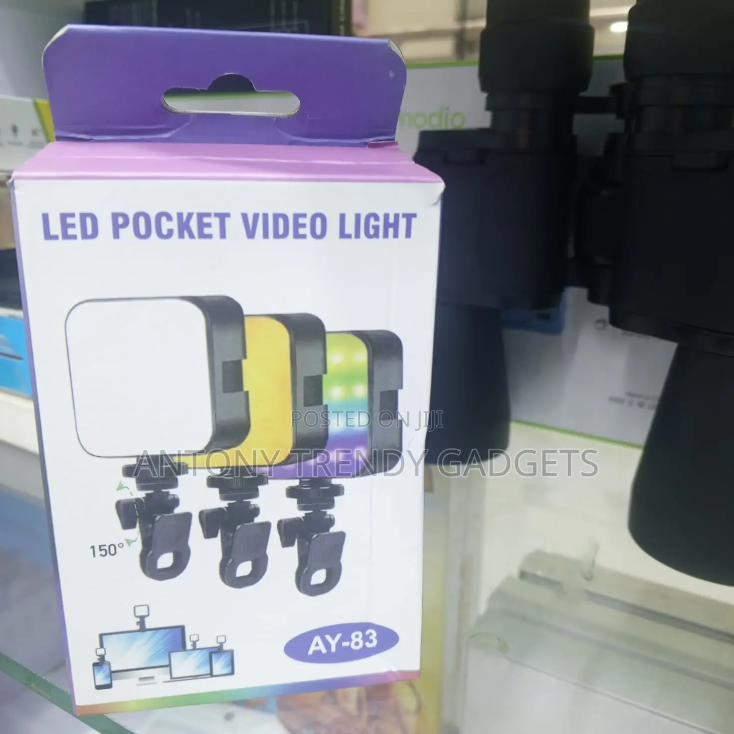 Ay-83 Mini RGB Video Light Usb-C Rechargeable Vlog Light