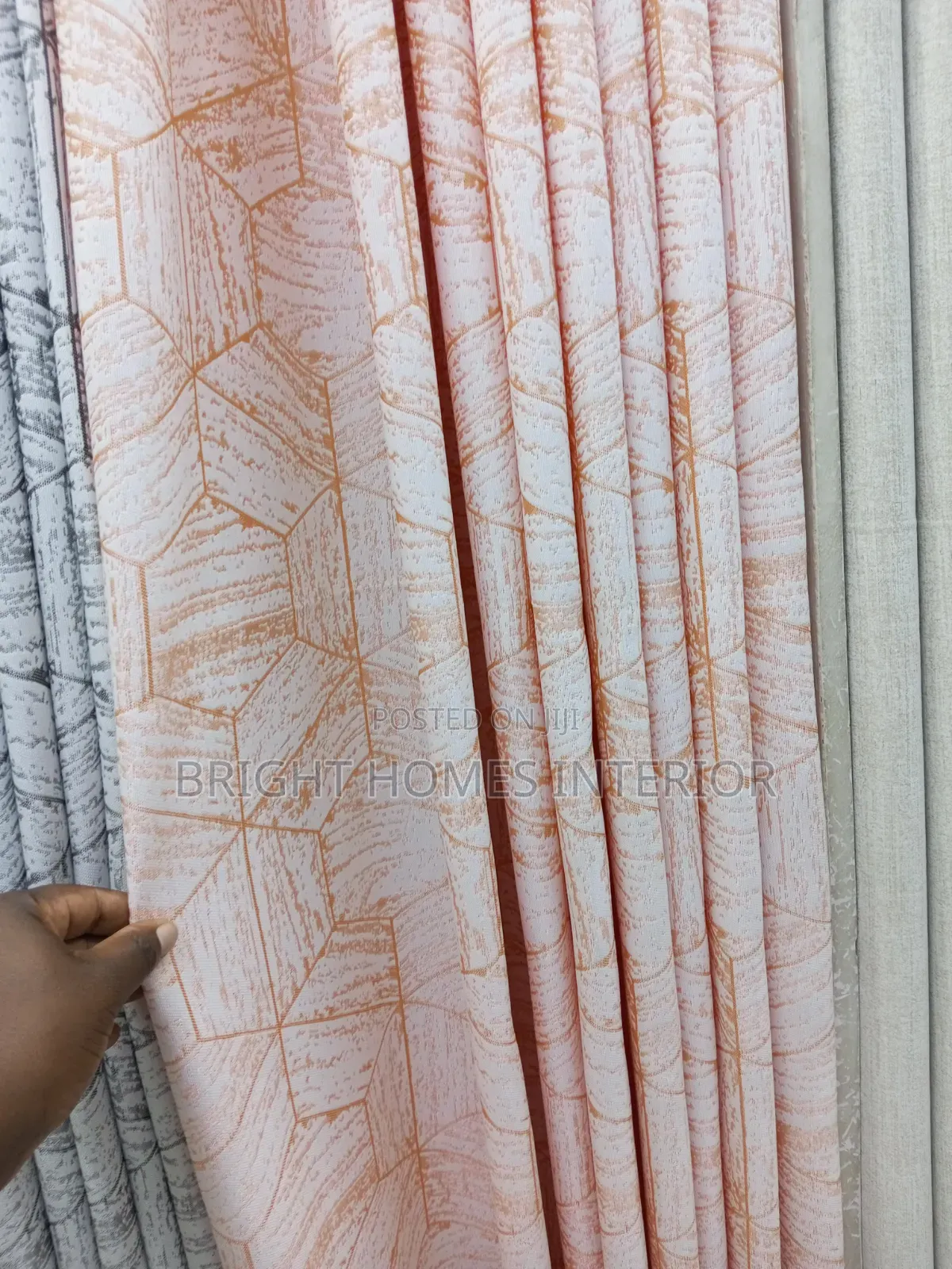 Maroon Designer Curtain Available