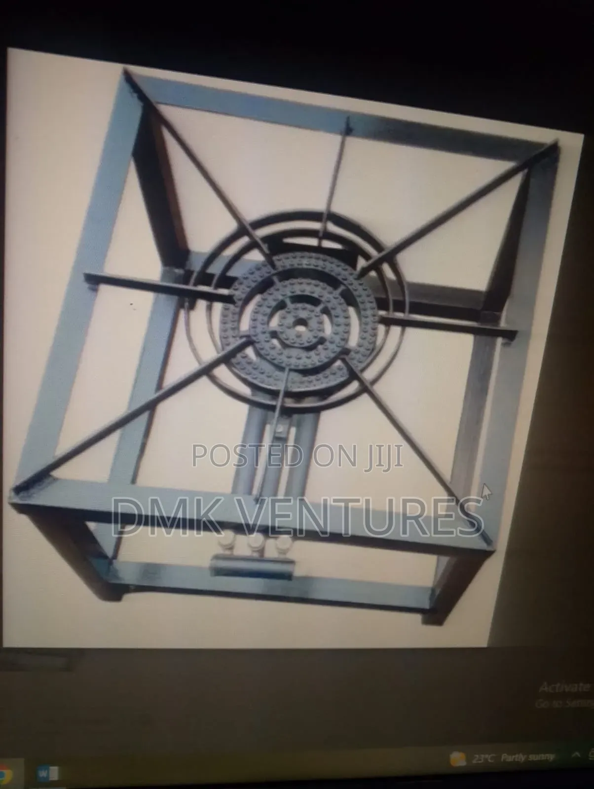 3 Rings Classic Mild Steel Cooking Burner