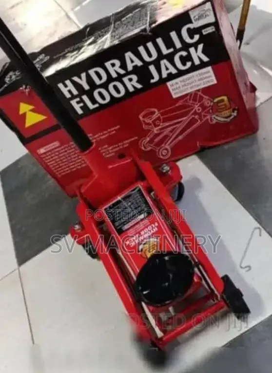 Heavy Duty 3 Ton Long Floor Jack (Trolley Jack)