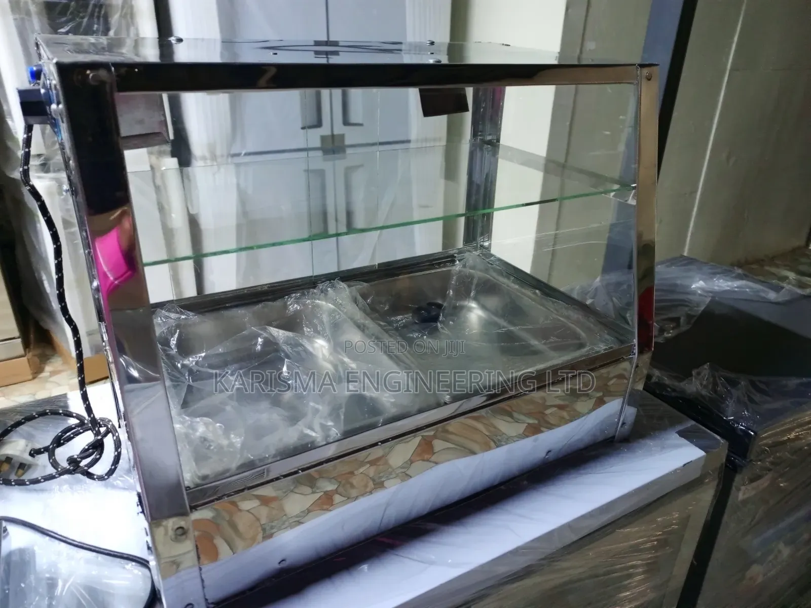 Stainless Steel Food Warmer and Display Unit,