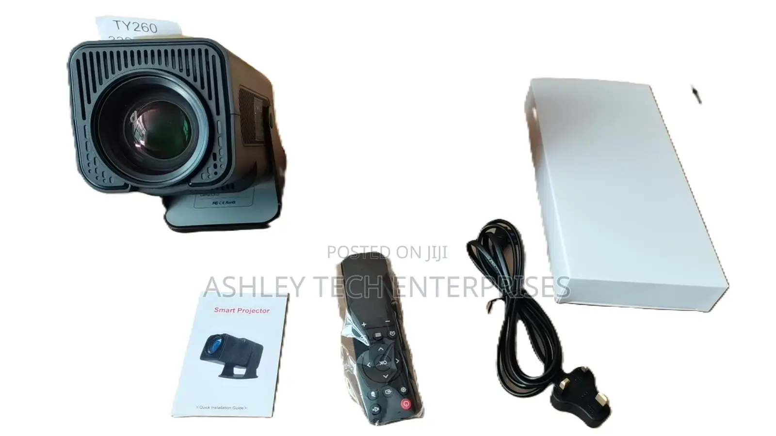 Hy320 Android 13 Projector – Smart Hd Mini Home Cinema