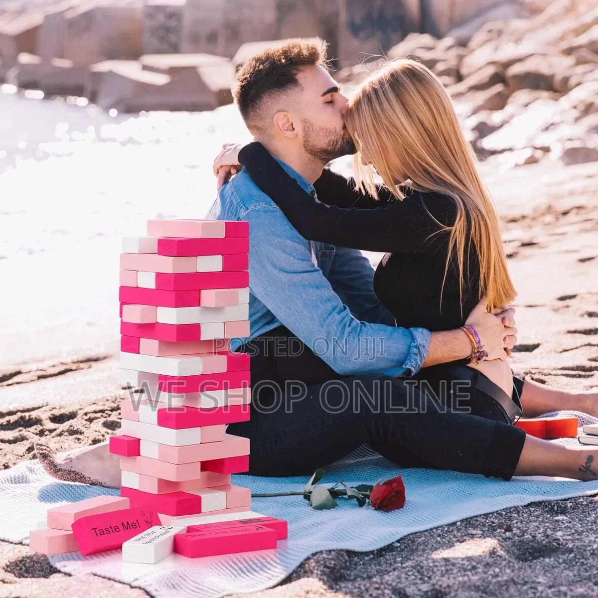 Adults Block Tower Game