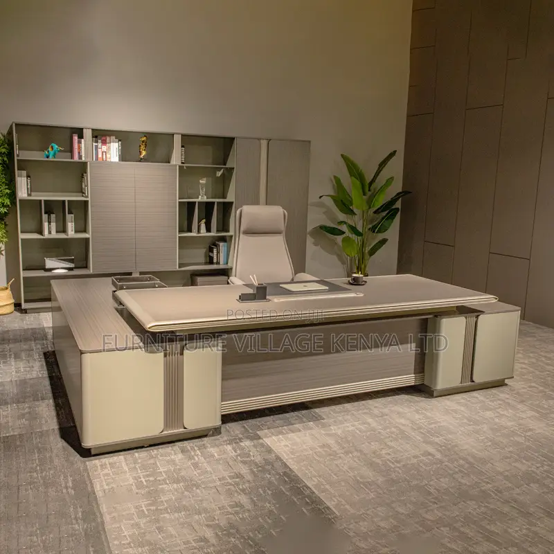 2.4m Executive Director's L-Shape Task Table