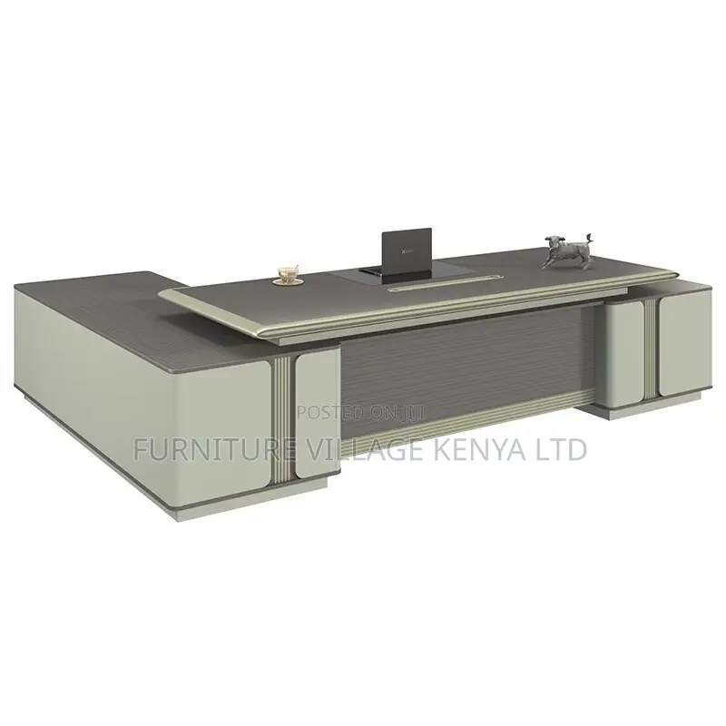 2.4m Executive Director's L-Shape Task Table