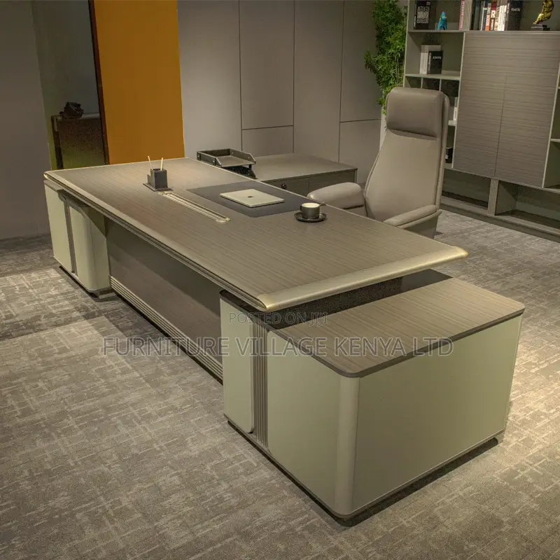 2.4m Executive Director's L-Shape Task Table