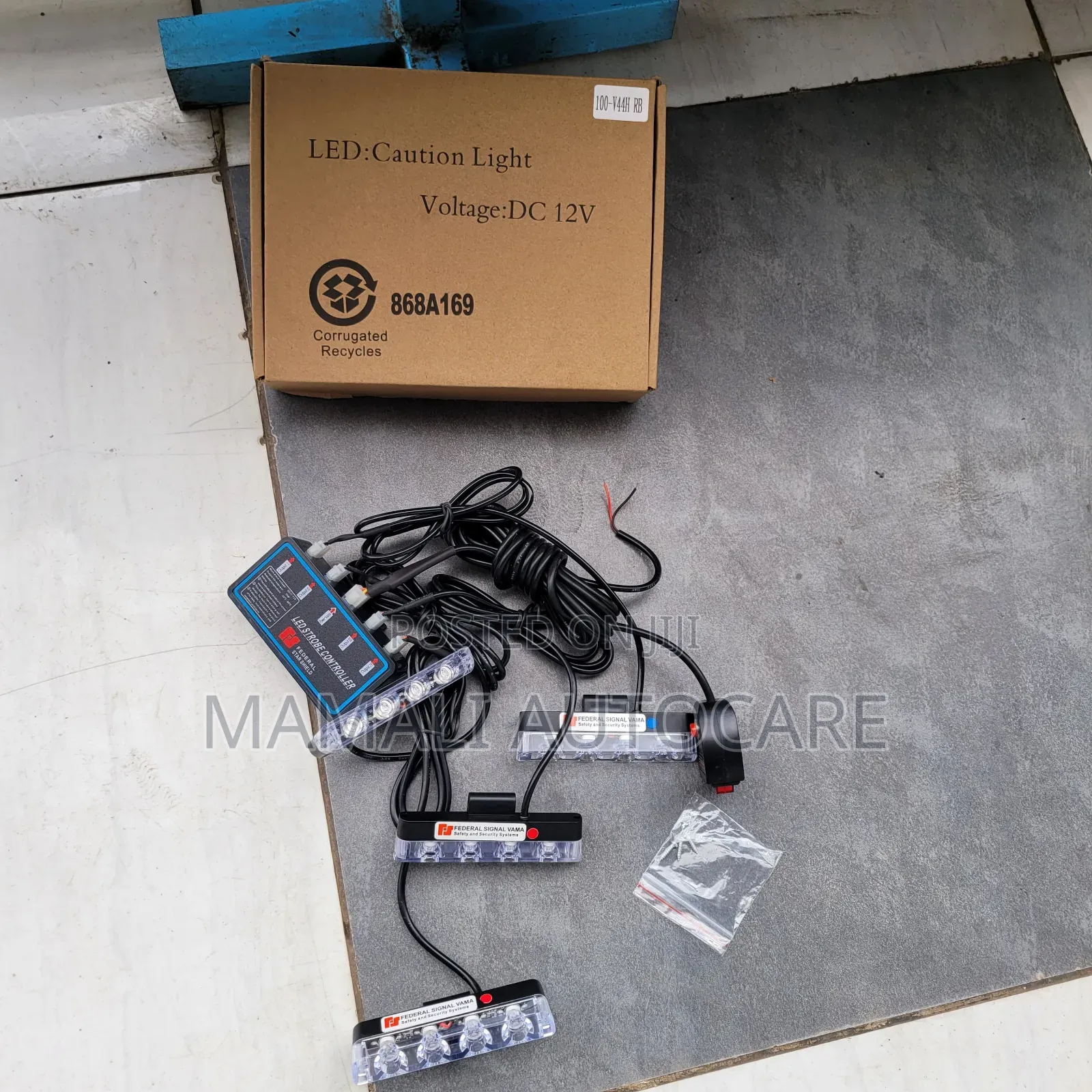 Universal Red Blue Vip Grill Led Lights