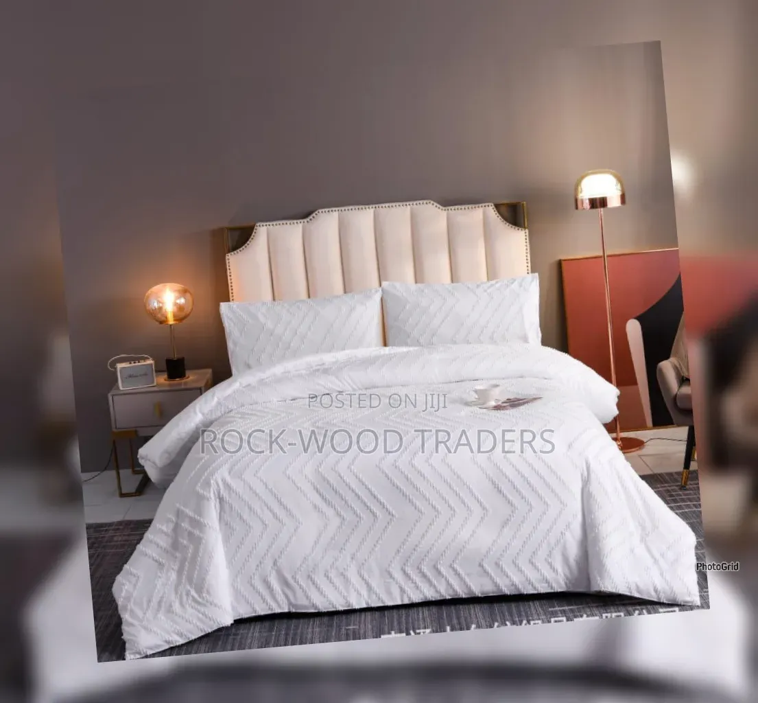 Tufted Duvets Cover With Bedsheet